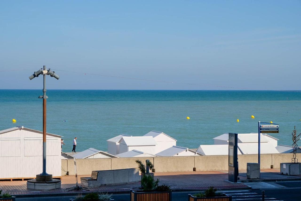 Villa Adele, Bow-Window Vue Mer - Appt 02 Mers-les-Bains Exteriör bild