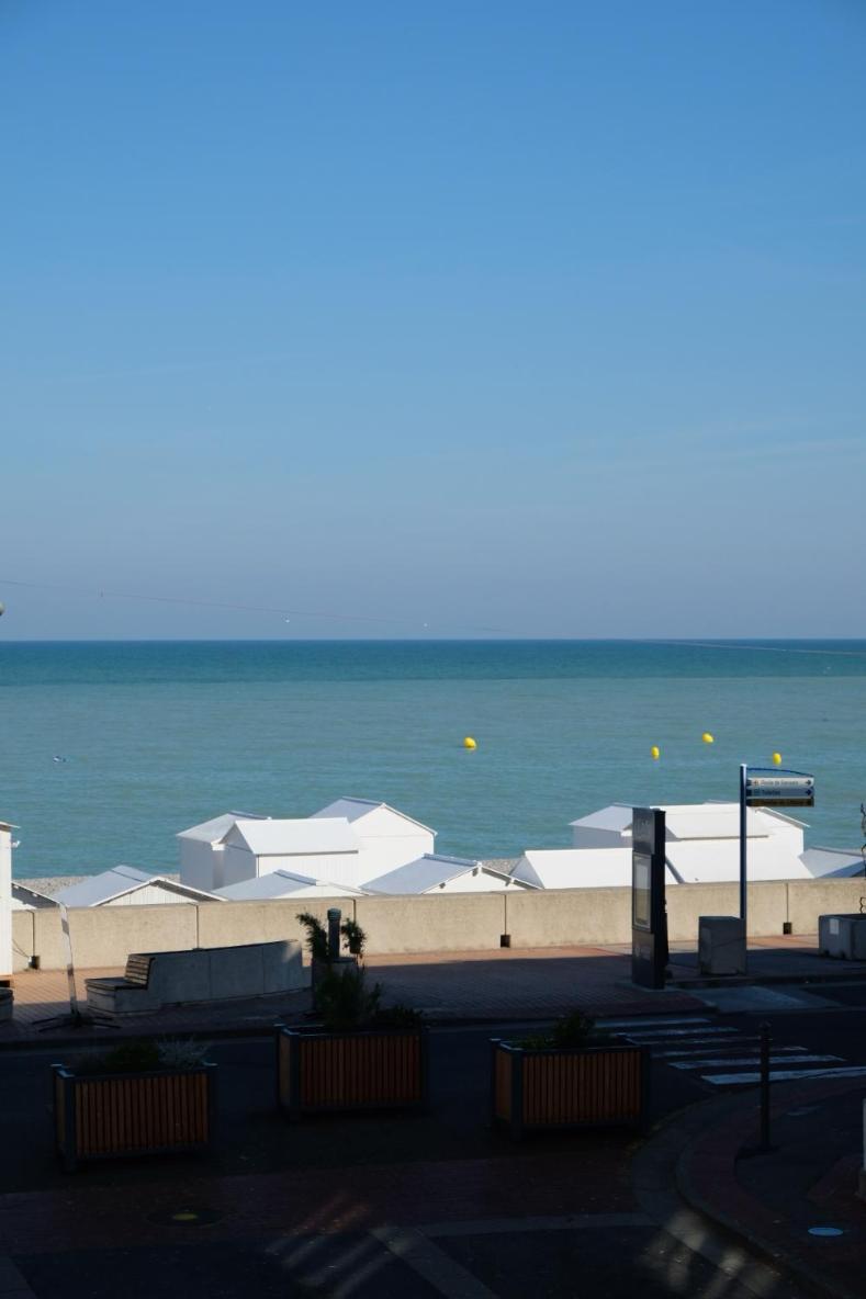 Villa Adele, Bow-Window Vue Mer - Appt 02 Mers-les-Bains Exteriör bild